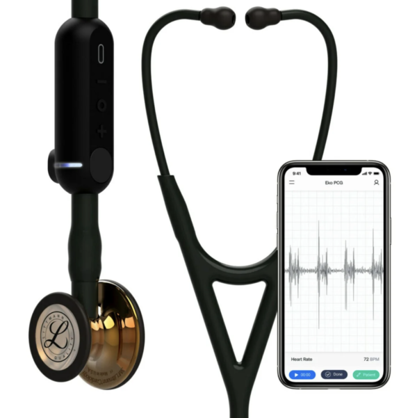 3M™ Littmann® CORE Digital - Black tube & High polish copper chest piece 8870
